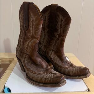 Corral Leather Cowboy Boots